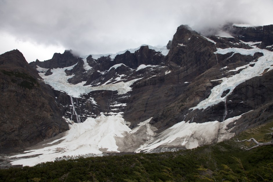 Glaciar del Frances and the Cerro Paine Grande