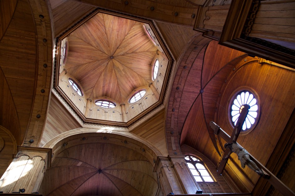 The cupola of Iglesia San Francisco