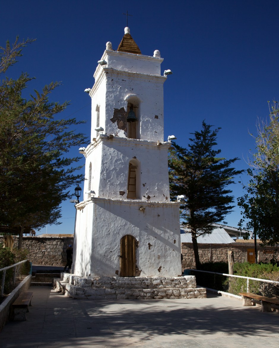Bell tower at Toconao