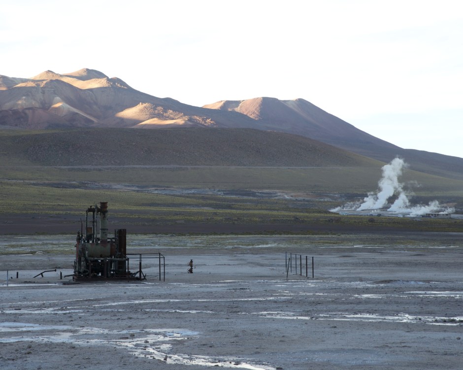 Geysers and old pumping station