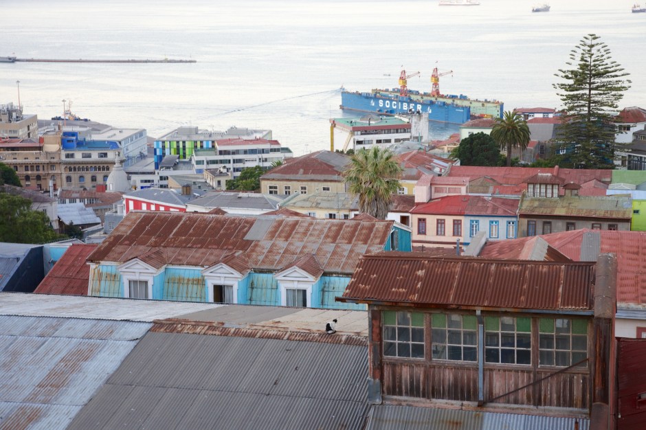 Watching over Valparaiso