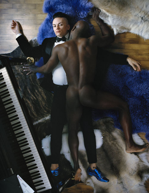 Cameron Carpenter and his Personal Trainer ©Oliver Mark