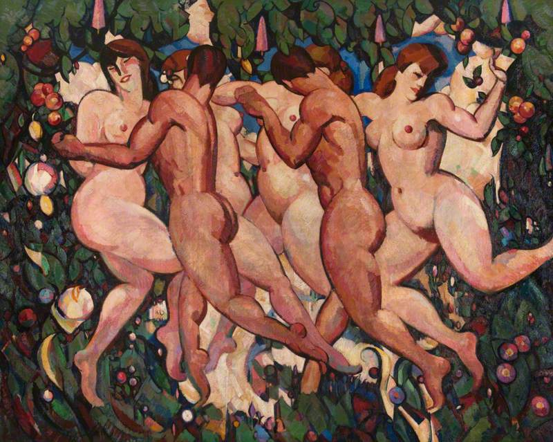 Les Eus, c.1913, JD Fergusson