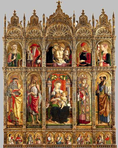 Carlo Crivelli, Polyptych of St Emygdius, Duomo di Sant'Emidio 
