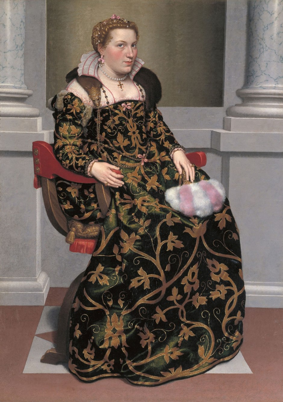 Portrait of Isotta Brembati, c.1553