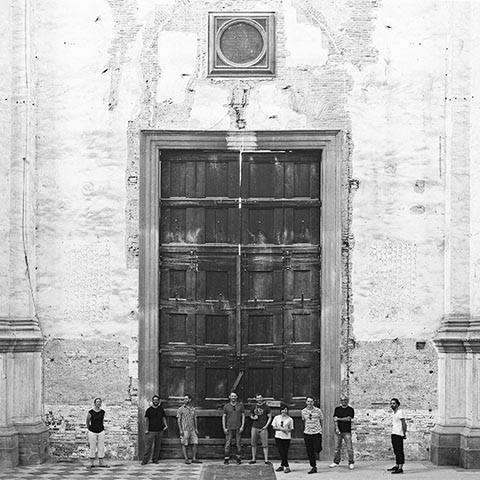 Roz Barr Architects in the Church of San Lorenzo, Venice, by Valerie Bennett