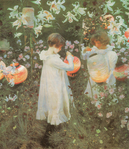 Carnation, Lily, Lily, Rose (1885-6) I found this painting to be a dreadful piece of twee sentimentality. Bring on the chocolate box lid!