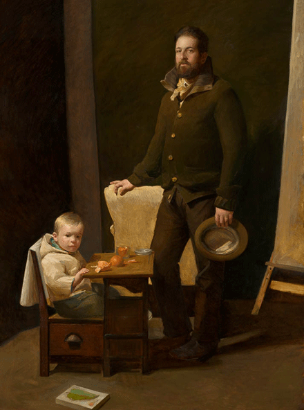 Father and Son, by Kelly Carmody (US)