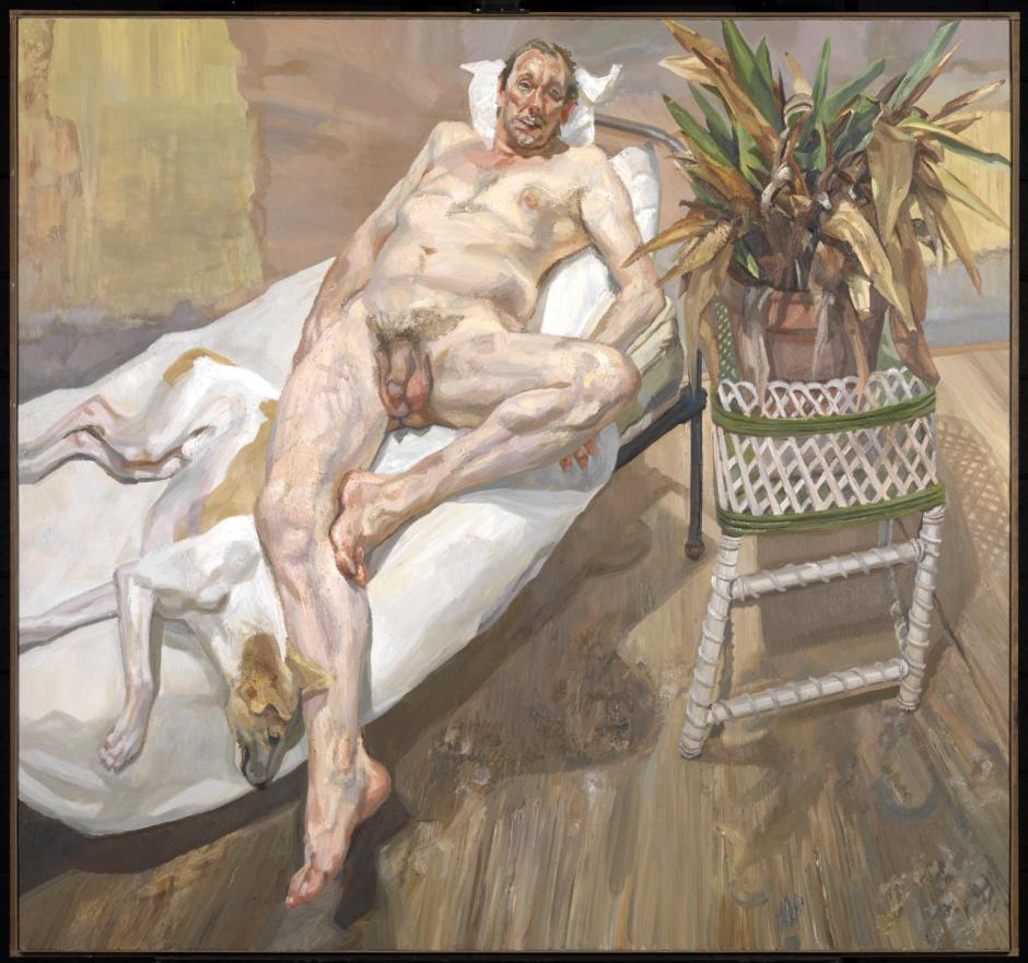 David and Eli 2003-4 by Lucian Freud 1922-2011